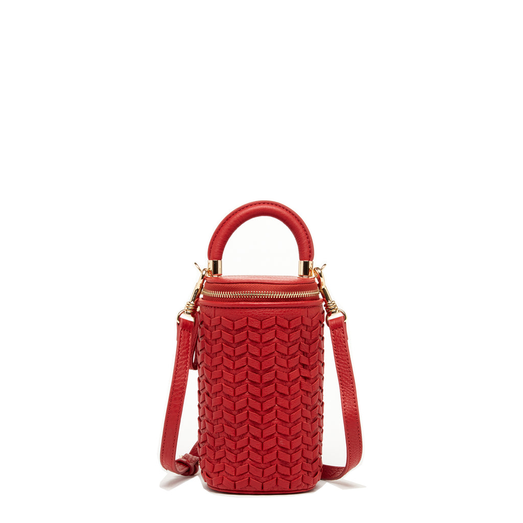 ★GENERAL IDEA★ WOMAN GNRL Eco Leather Mini Bucket Bag [RED Red Alert Red Mini GANNI Bou Bucket Bag | GANNI US