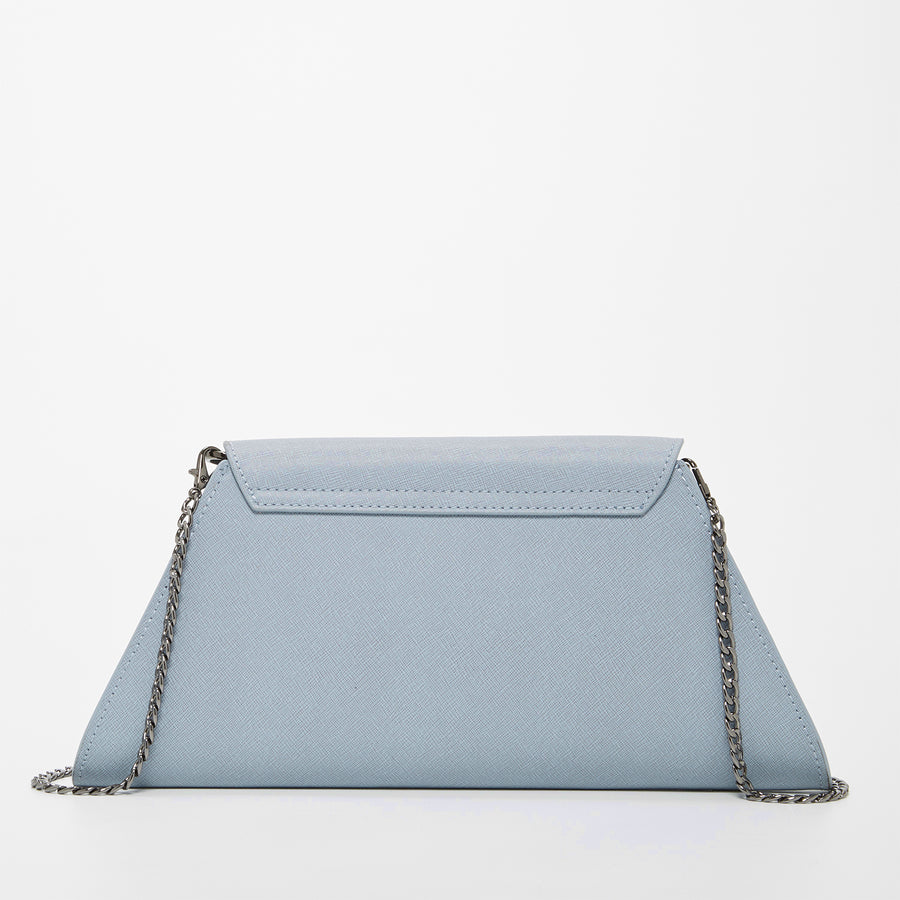 light blue clutch | SUSU Handbags