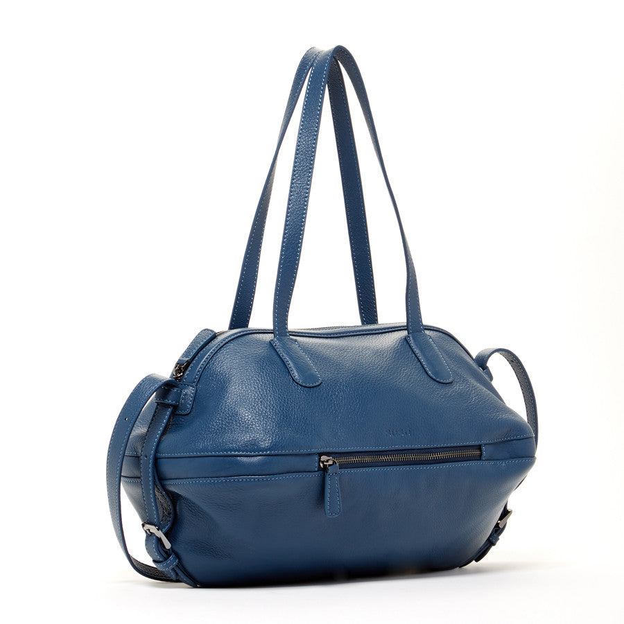 Classic Blue Satchel Bag