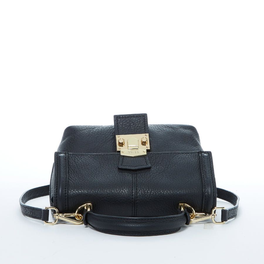  Black crossbody backpack purse | SUSU Handbags