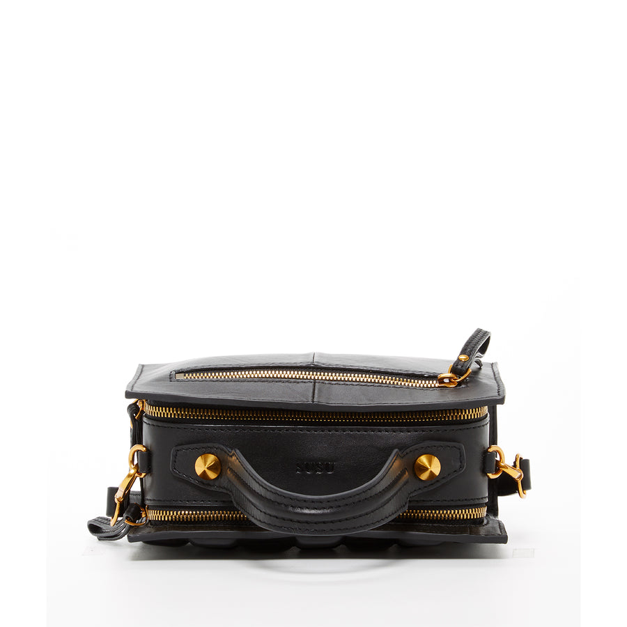 black quilted crossbody | SUSU Handbags