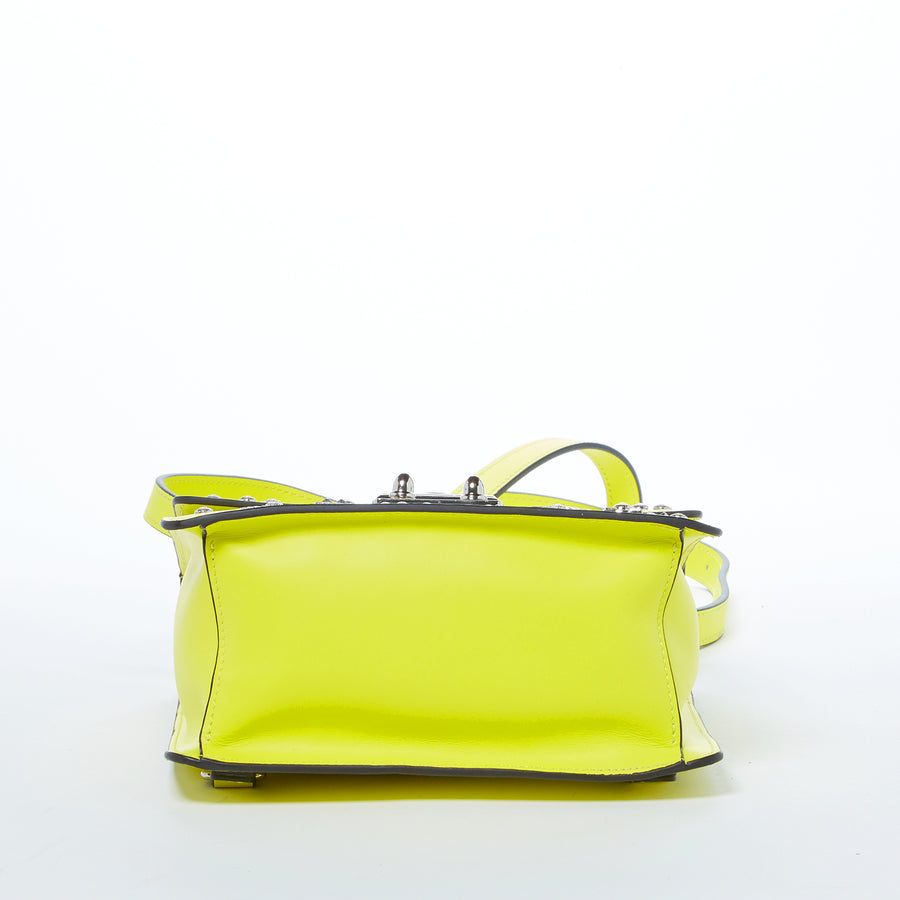 Yellow leather handbag | SUSU Handbags