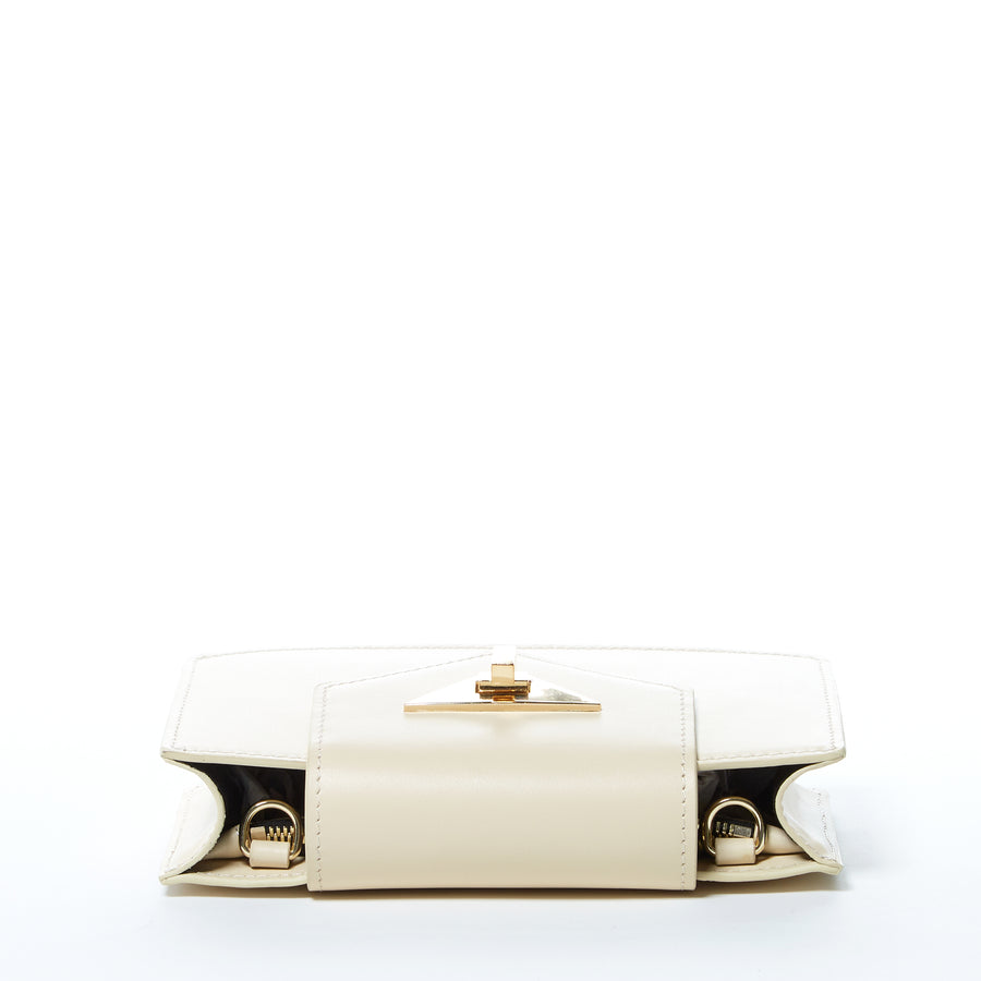 mini off white leather bag | SUSU Handbags