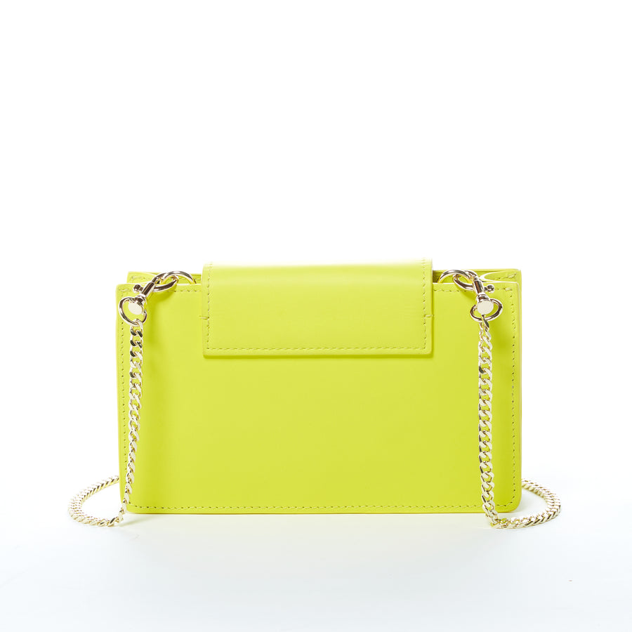yellow purse leather | SUSU Handbags