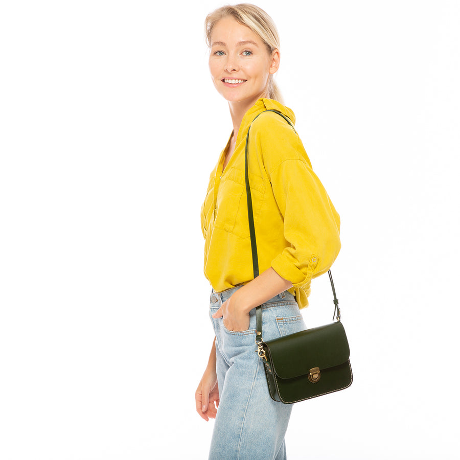 Retro Green Purse | SUSU Handbags