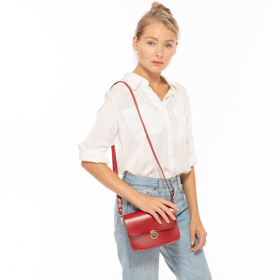 Red Crossbody Bag | SUSU Handbags