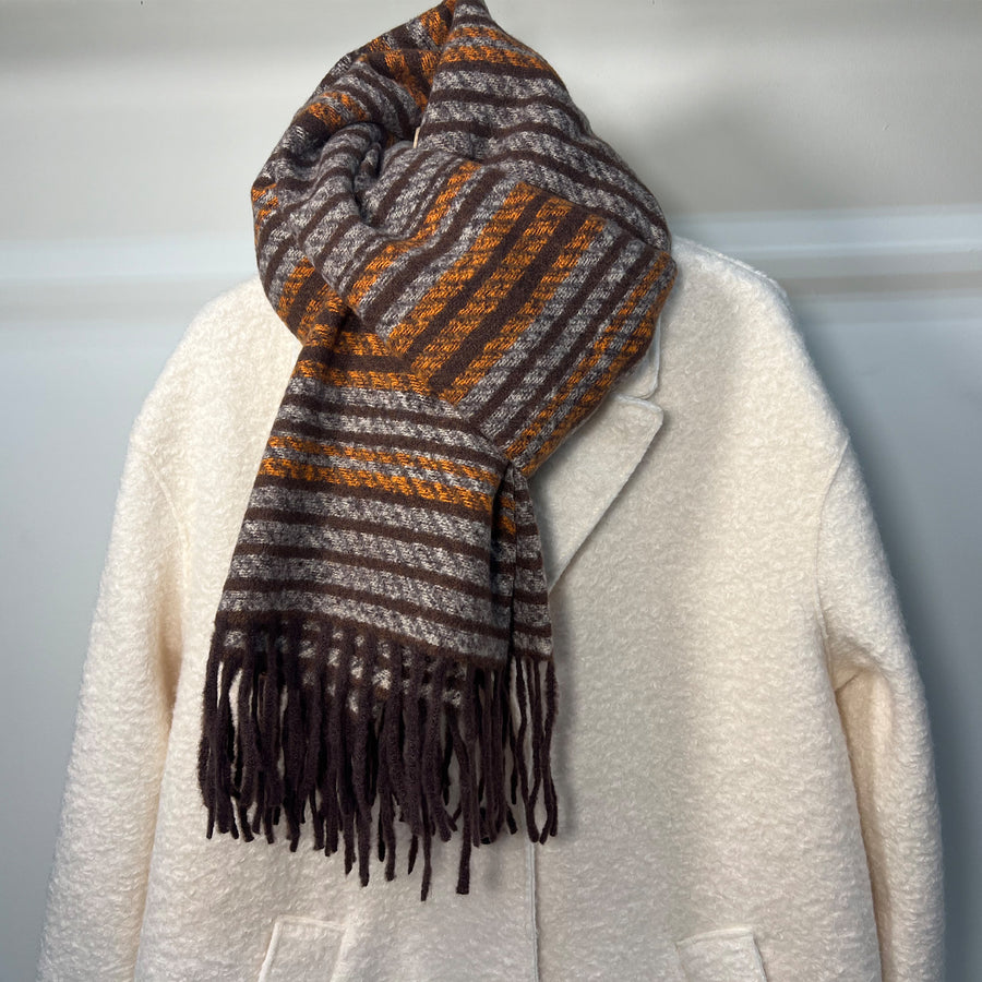 Stylish Winter Scarves Brown