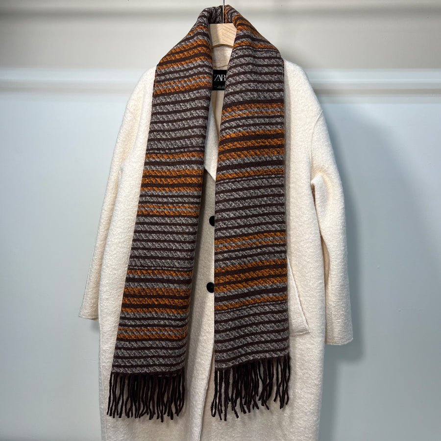 Stylish Winter Scarves Brown