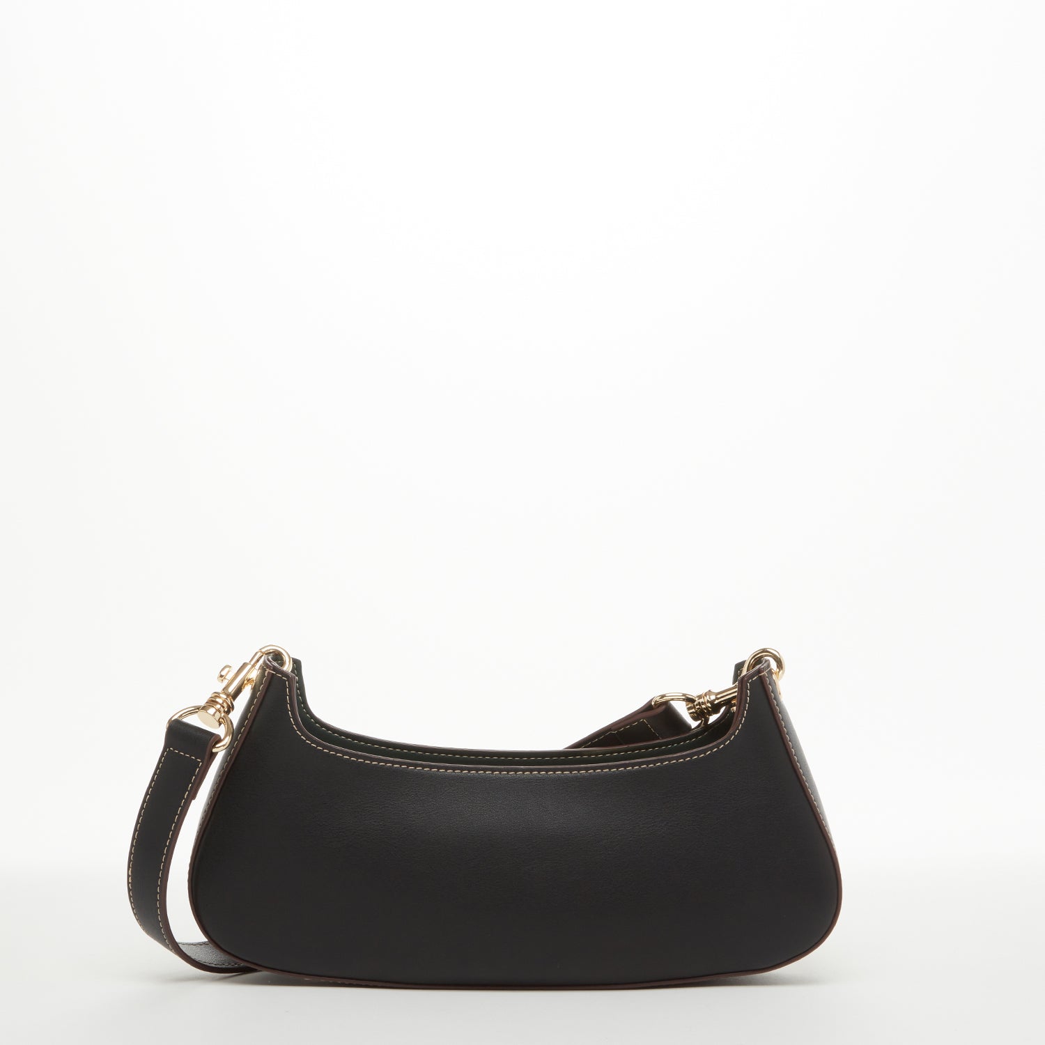 black_leather_baguette_bag_4_2  display picture 2