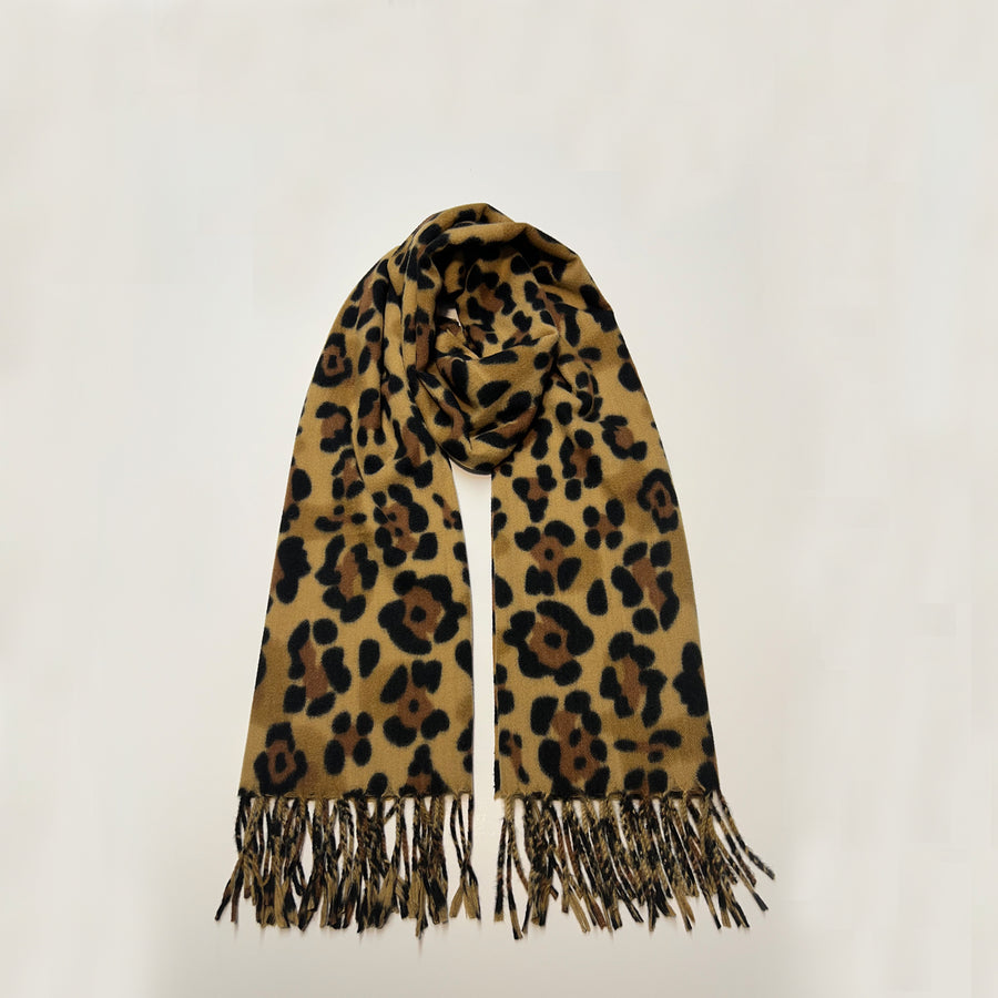 Leopard Print Scarf