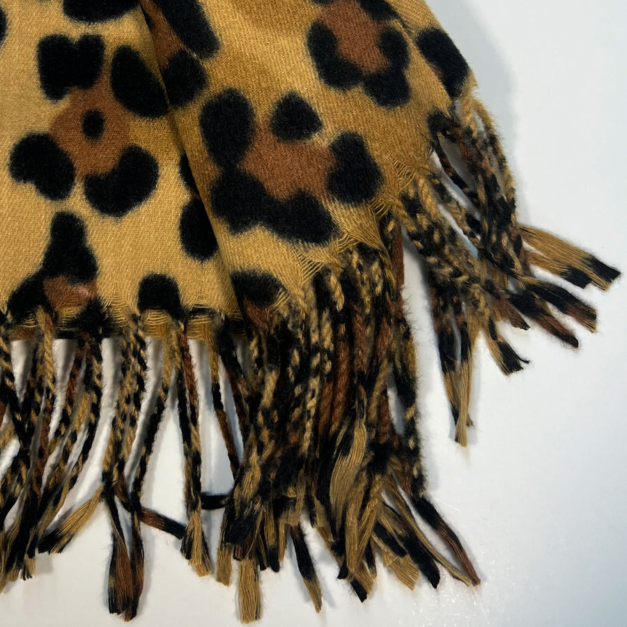 Leopard Print Scarf