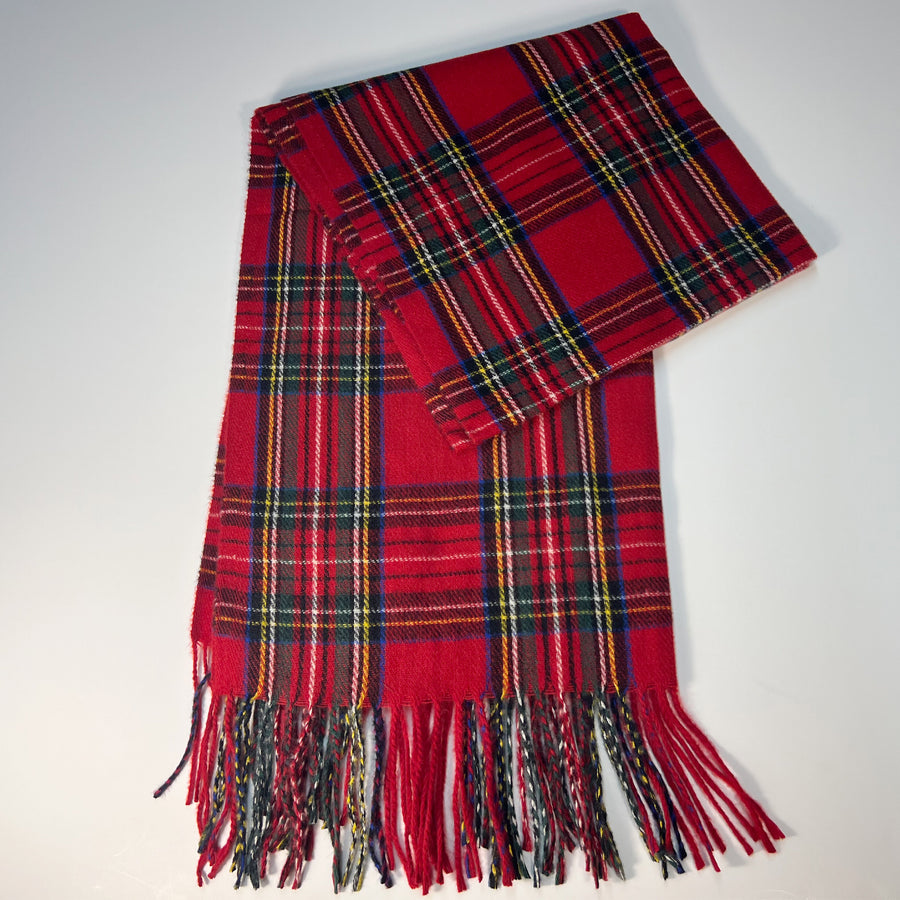 Red Tartan Scarf