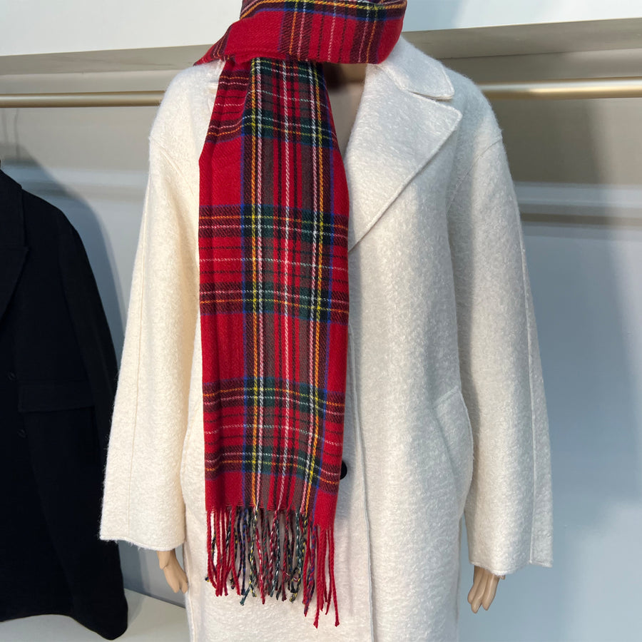 Red Tartan Scarf