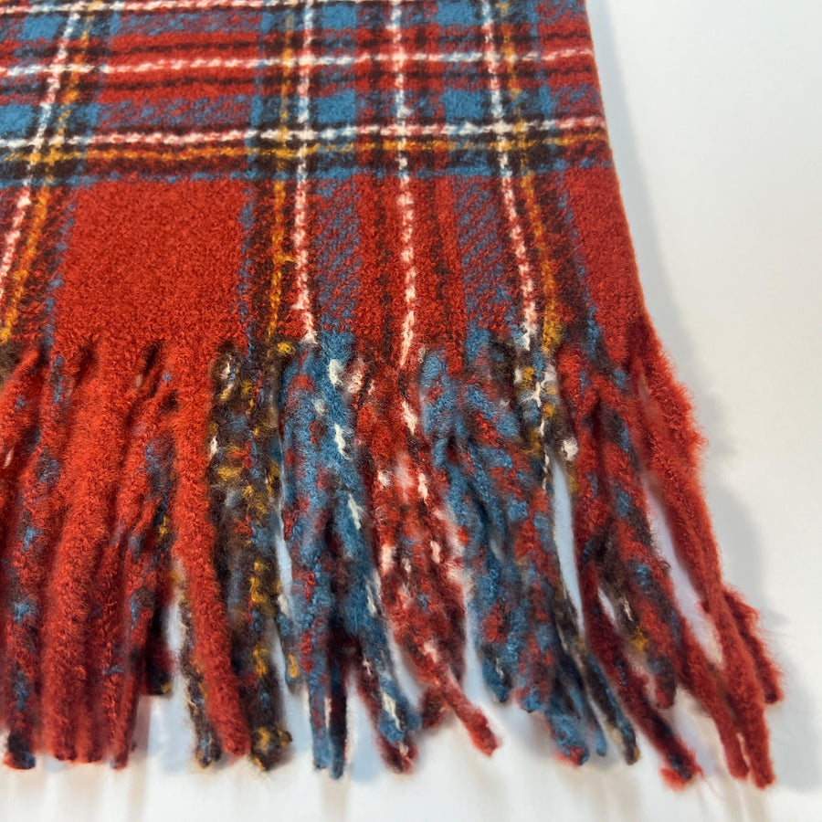 Red Tartan Plaid Scarf