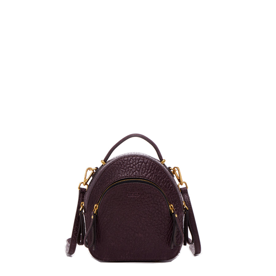 crossbody backpack leather bag Latico Leathers Crafted of stunning polished leather Susu Small Leather Mini Backpack
