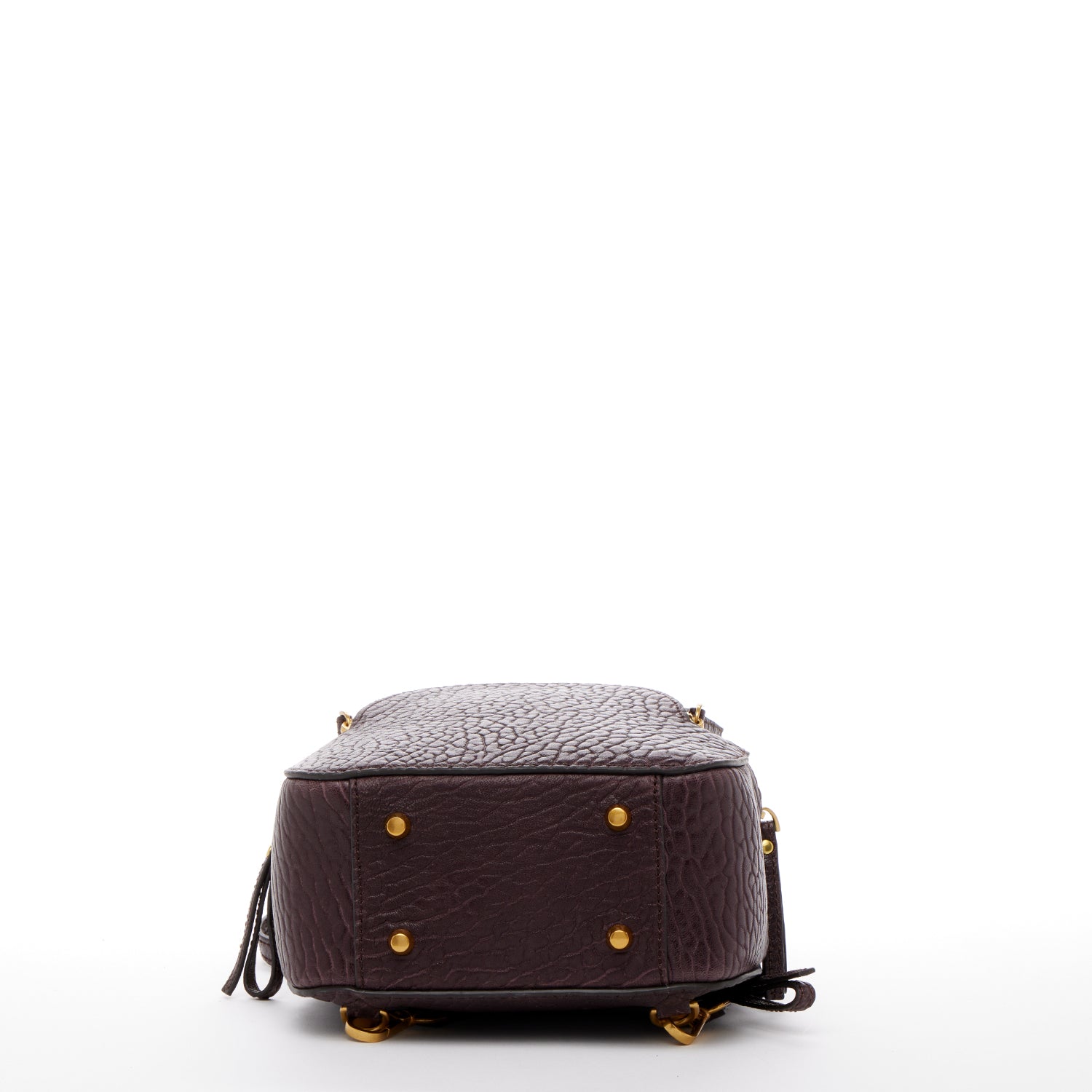 Dark Brown Mahogany Tone Soft Genuine Leather Backpack Purse 721 Signature Leather Backpack - Vintage Mahogany Brown I  main image 3