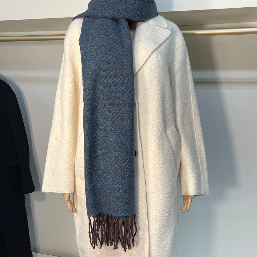 Teal Blue Scarf for Women