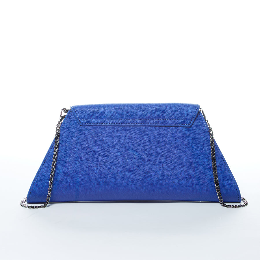 French Vintage Royal Blue Leather Bag - Shop At Granny's Handbags & Totes -  Pinkoi