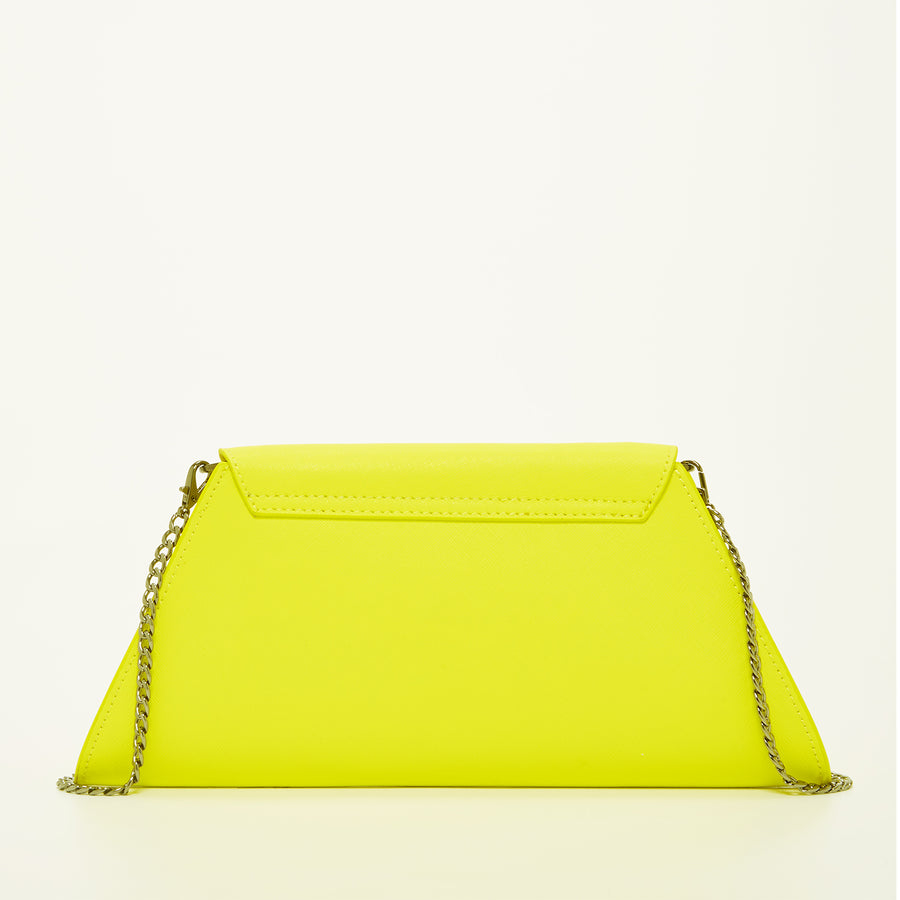 Yellow Leather Clutch Purse | SUSU Handbags