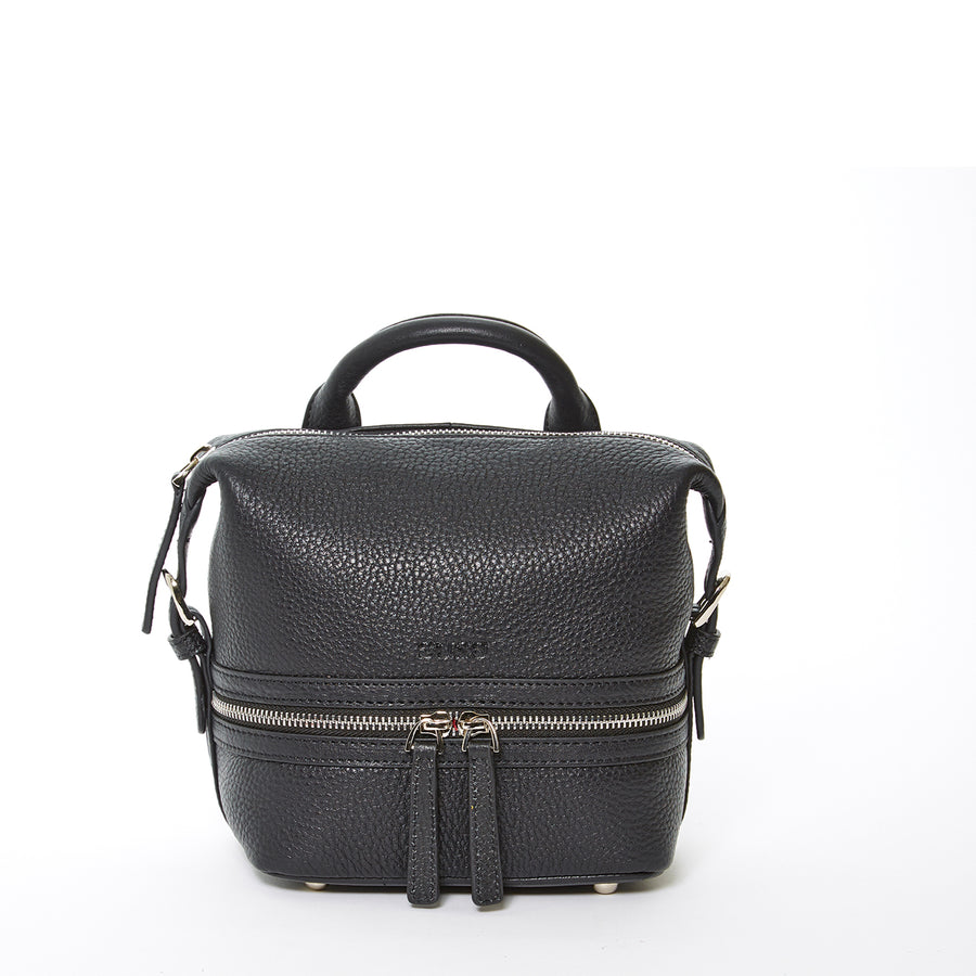 convertible leather backpack