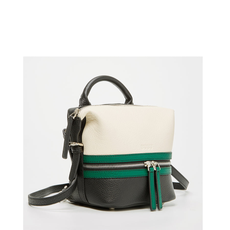 ashley pebble leather backpack Leather Backpack Purse for Women Convertible Crossbody Bag Medium Size with Front and Back Pockets