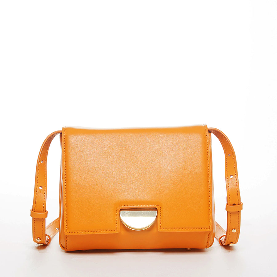 Orange Saddle Bag 