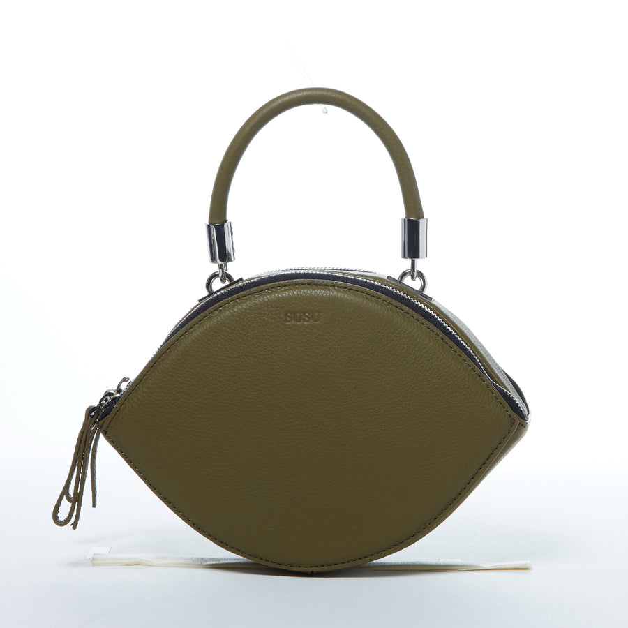Olive Green Crossbody Bag | SUSU Handbags