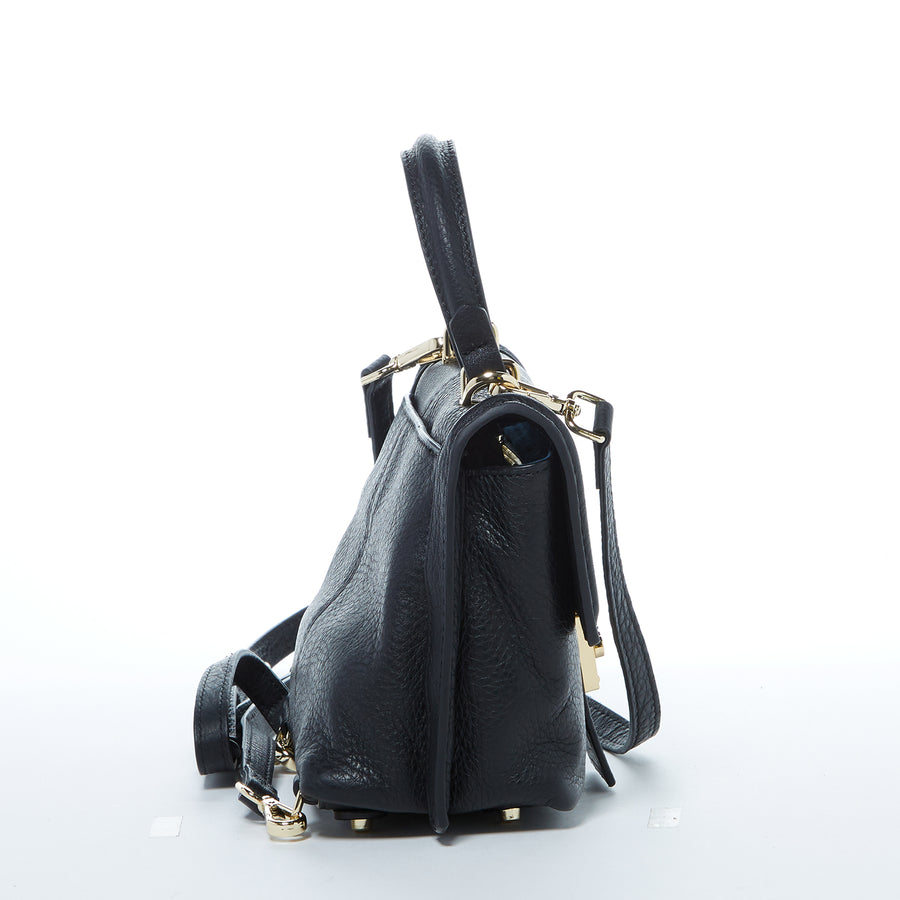  Black crossbody backpack purse | SUSU Handbags