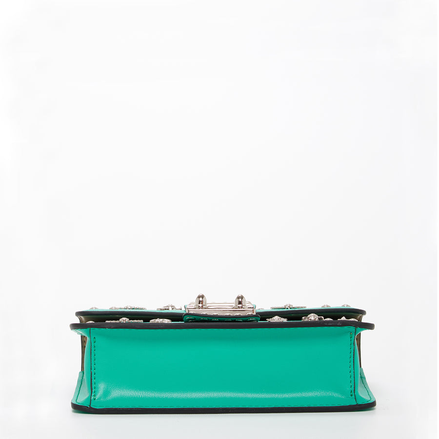 The Hollywood Green Purse with Studs