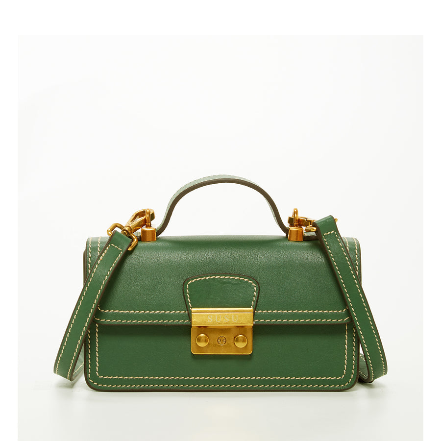Green Leather Bag I SUSU Handbags