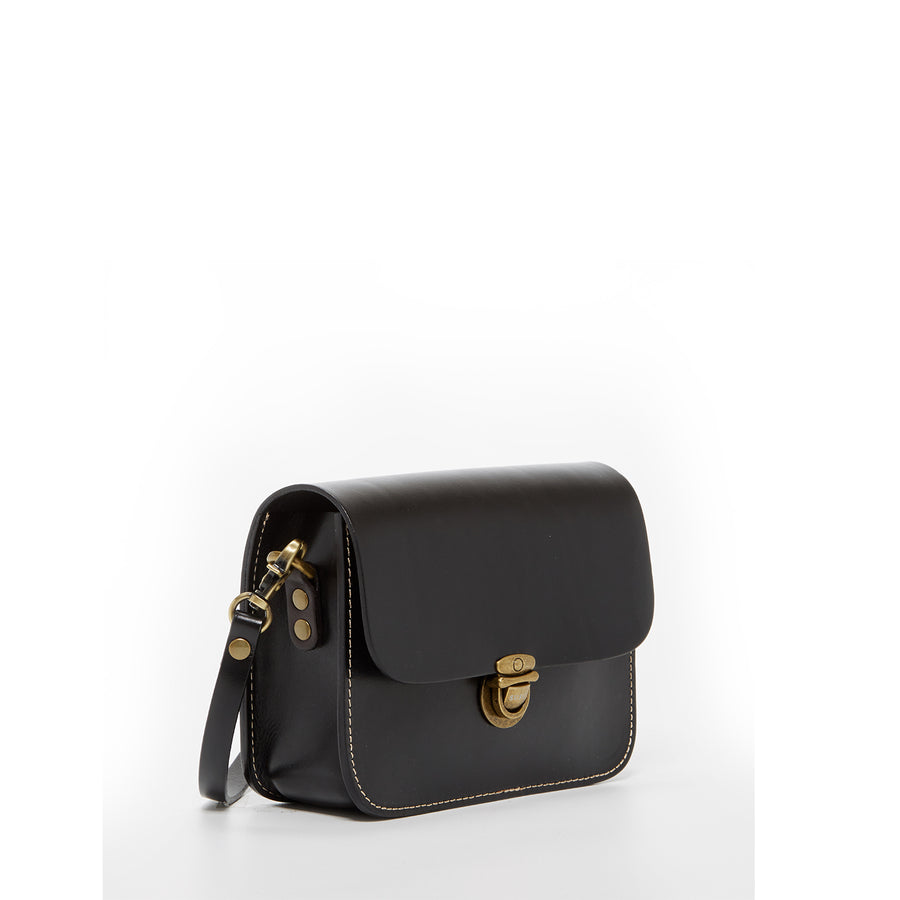 Black Leather Bag | SUSU Handbags