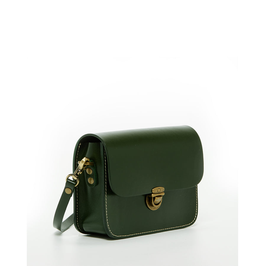 LSSAN Handbag - Emerald Green - Heart | Leather Shoulder Bag By Moroccan  Corridor®