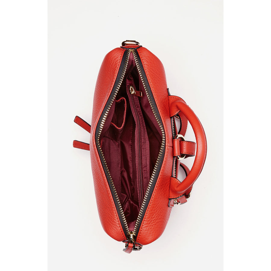 red leather backpack purse | SUSU Handbags