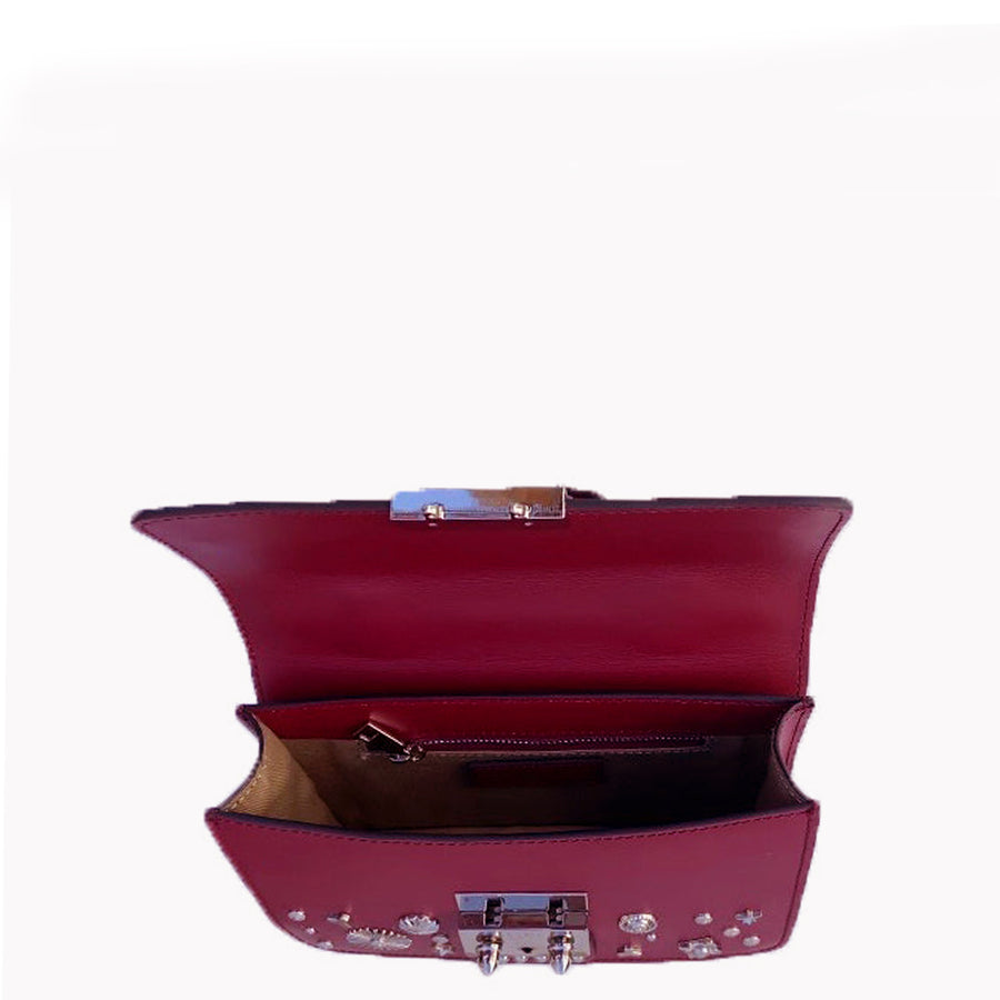 ALLSAINTS Edbury Studded Leather Shoulder Bag | Bloomingdale's