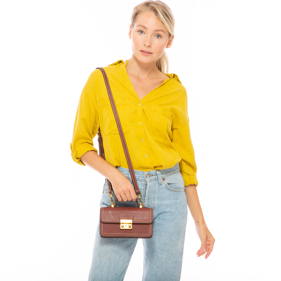 Mini leather bag | SUSU Handbags