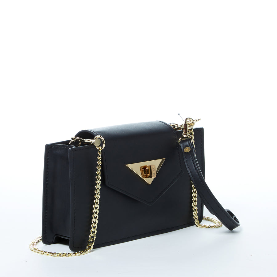 black small purse
