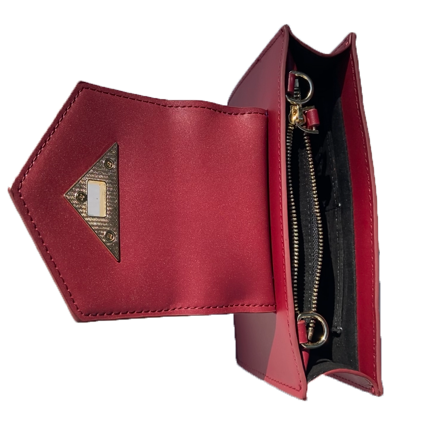 small burgundy purse | SUSU Handbags