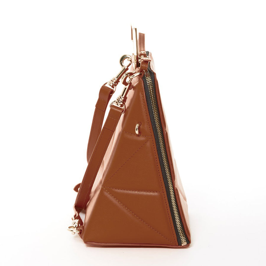 brown leather backpack | SUSU Handbags