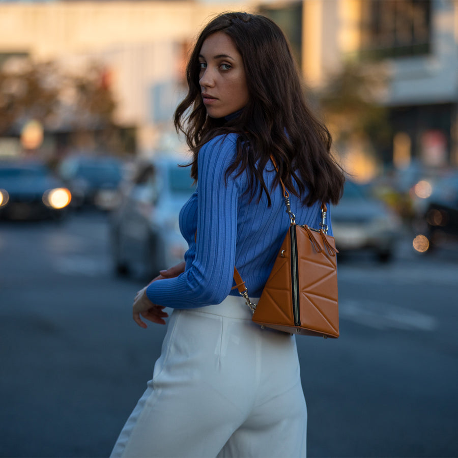 stylish leather backpack | SUSU Handbags